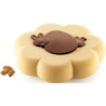 Happy Spring Silikomart: stampo silicone fiore ø20xh4,5 cm e 2 placche per decori di cioccolato