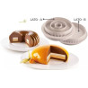 Multi inserto round Silikomart: stampo silicone multi inserti tondi ø150/92 h 25 mm ø175 h 25 mm