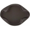 Stampo forno a forma di colomba in alluminio antiaderente o teflonato da Vespa dolci forme, dimensioni 36,7x27x4,2 cm Kg 1
