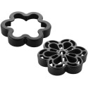 Marguerite Silikomart: set 2 tagliapasta stampi T-Plus+ per margherite di ø13,5 xh2,5 cm