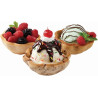 Coppetta biscotto per gelato Wilton: teglia antiaderente per 6 cialde biscotto per gelato a fiore ø9 cm Coppetta biscotto per gelato Wilton: teglia antiaderente per 6 cialde biscotto per gelato a fiore ø9 cm