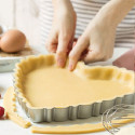 Design Tart crostata cuore Decora: teglia a cuore con fondo mobile in metallo antiaderente 25x23xh3 cm