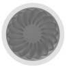 Pleincoeur Round 710 Silikomart: stampo in silicone bianco per torte tonde ⌀140xh59 mm