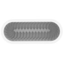 Pleincoeur buche 860 Silikomart: stampo in silicone bianco per torta tronchetto 236x80xh60 mm