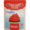 Colorante in polvere idrosolubile rosso di Madma in bustina da 5 g