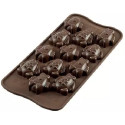 Easter Friends Silikomart stampo silicone per 12 ovetti cioccolato amici della pasqua
