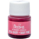 Colorante Alimentare in Gel Concentrato DECORA | Rosa (28g) | Professionale per Pasta di Zucchero e Creme