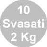 10 Supporti svasati per uova di pasqua fazzoletto da 2 Kg, di 195 mm x 120 mm h 163 mm