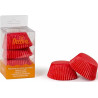 75 Pirottini per muffin in carta forno colore rossa di diametro 5 cm ed altezza 3,2 cm da Decora