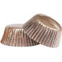 60 Pirottini per muffin in carta forno di colore rose gold di diametro 5 cm ed altezza 3,2 cm da Decora