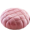 Eleganza Silikomart: stampo in silicone grigio per torta a trapunta tonda di ø22xh6 cm