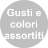 Snob gusti e colori assortiti; confetti colorati Crispo in confezione da 150 g