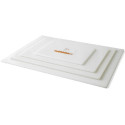 Piano da lavoro rettangolare in plastica antiaderente 30 x 40 h 1,2 cm da Decora