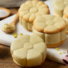 Duo Fiore Decora: coppia di stampi silicone con 6 fiori ø6,7xh2,3 cm ideali per biscotto gelato