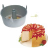 Tortiera chiffon cake di ø17,5 o ø25 cm da Decora: stampo per cottura in alluminio anodizzato