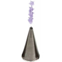 Cornetti Stella Aperta Decora in Acciaio Inox | Beccuccio numero 14 di Ø1,7×h3,5 cm