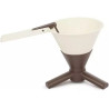 Imbuto dosatore con base Decora ø13xh12,5 cm: colino per dosare creme e cioccolato