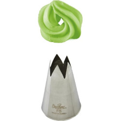 Cornetto Speciale n. F5 Zeppola di San Giuseppe in acciaio inox da Decora