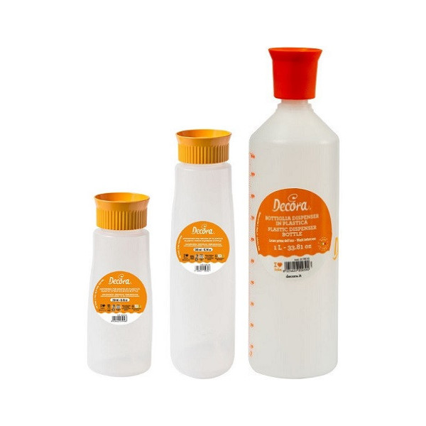Da 250 a 1000 ml annaffiatore per bagna Decora bottiglia dispenser per bagna con tappo bucherellato