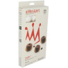 Globe 26 Silikomart: stampo in silicone per 15 sfere mignon 3D da 45 h 20 mm