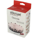 Goccia Silikomart: stampo in silicone per fascia h 4,5 cm da ø60 a ø26 cm