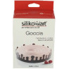 Goccia Silikomart: stampo in silicone per fascia h 4,5 cm da ø60 a ø26 cm