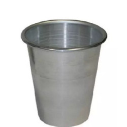 Forma babà gigante stampo in alluminio puro di diametro superiore 11 cm ed altezza 12 cm