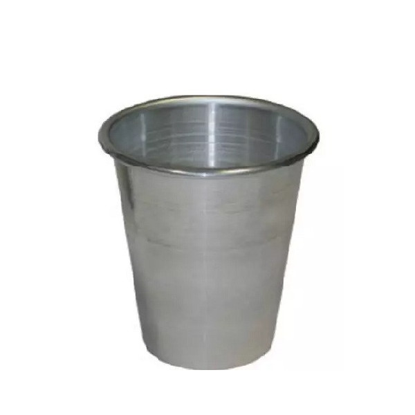 Forma babà gigante stampo in alluminio puro di diametro superiore 11 cm ed altezza 12 cm