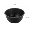 Formina parrozzo in alluminio antiaderente con bordo per monoporzioni a semisfera ø7xh3,5 cm da Vespa