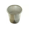Set di 3 formine per babà medi: stampi da forno, in alluminio puro professionale di diametro 6 cm, altezza 6 cm
