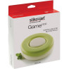 Kit Game 1200 Silikomart: set 2 stampi in silicone bianco per torta tonda ad incastro verticale di ø18xh2 cm