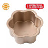 Angel food fiore lo stampo chiffon cake fiore in metallo antiaderente rose gold line Decora