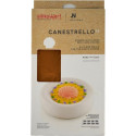 Canestrello 15 Silikomart: stampo silicone giallo 8 preparazioni conchiglie capasanta, linea Naturae