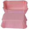 Confezione da 36 pirottini rosa per mini plumcake in carta da forno da 8x5xh3,2 cm di Decora