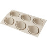 Delizia al Limone Silikomart stampo silicone 6 monoporzioni 8,5x5,9xh4,2 cm Delizia al Limone Silikomart stampo silicone 6 monoporzioni 8,5x5,9xh4,2 cm