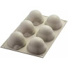 Delizia al Limone Silikomart stampo silicone 6 monoporzioni 8,5x5,9xh4,2 cm Delizia al Limone Silikomart stampo silicone 6 monoporzioni 8,5x5,9xh4,2 cm