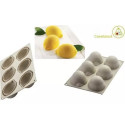 Delizia al Limone Silikomart stampo silicone 6 monoporzioni 8,5x5,9xh4,2 cm