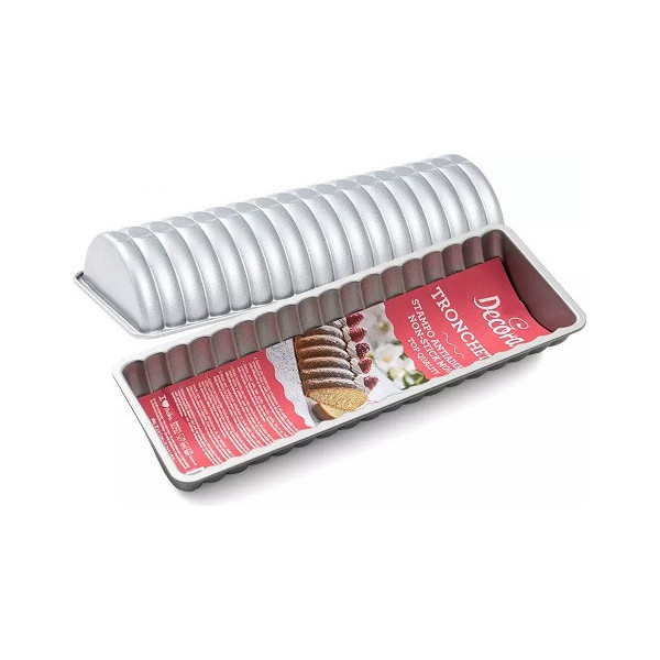 Stampo Tronchetto o Forma Gazzella in acciaio antiaderente da 31x12xh5 cm da Decora