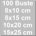 Sacchetti Trasparenti Decora (10/25cm) – Bustine Alimentari in Polietilene per Cake Pops, Biscotti e Caramelle (100 pz)