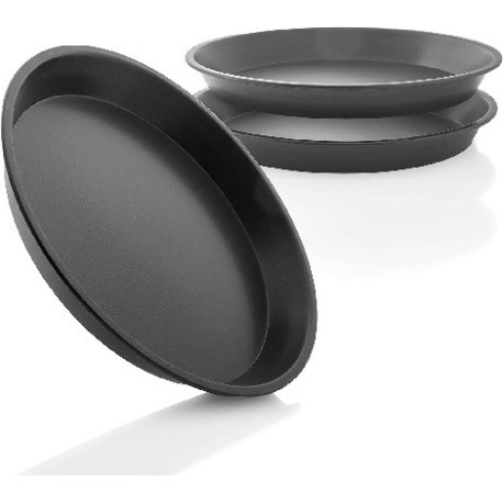 Forma Torta Tonda Liscia Bassa Vespa: teglia tonda da ø24xh4,2 a ø30xh4,2 cm in alluminio antiaderente