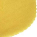 Velo Tulle Orlato Oro in confezione da 50 veli di diametro 24 cm