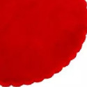 Velo Tulle Orlato Rosso 50pz