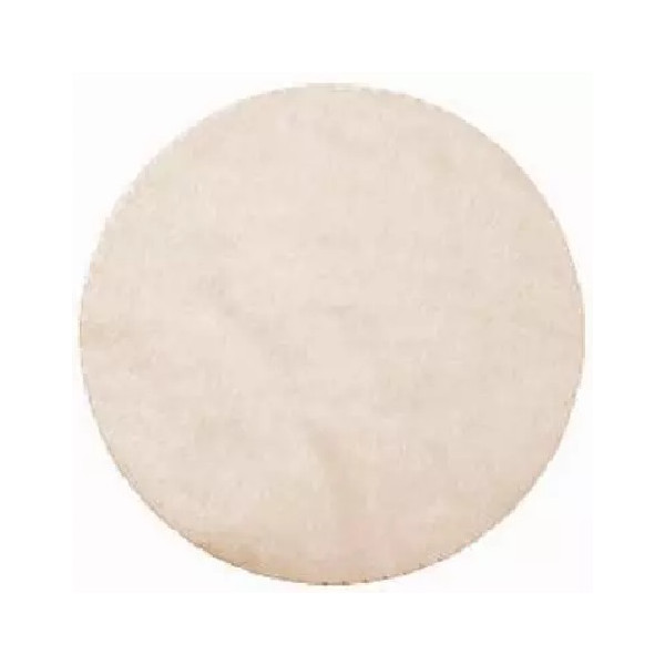 Velo Tulle Orlato Fango in confezione da 50 veli di diametro 24 cm