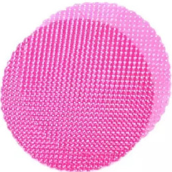 50 Veli Tulle Orlato color Fucsia diametro 24 cm con piccoli pois bianchi
