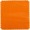 50 Veli Tulle Orlato color Arancione da 24x24 cm 50 Veli Tulle Orlato color Arancione da 24x24 cm