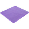 50 Veli Tulle Orlato color Lilla da 24x24 cm 50 Veli Tulle Orlato color Lilla da 24x24 cm