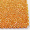 Velo Fata in Tulle Orlato Quadrato arancione a Pois puntinato in confezione da 50 veli da 24x24 cm Velo Fata in Tulle Orlato Quadrato arancione a Pois puntinato in confezione da 50 veli da 24x24 cm
