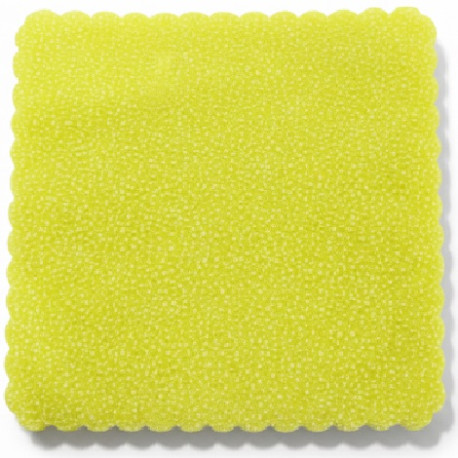 Velo Fata in Tulle Orlato Quadrato Giallo a Pois puntinato in confezione da 50 veli da 24x24 cm Velo Fata in Tulle Orlato Quadrato Giallo a Pois puntinato in confezione da 50 veli da 24x24 cm