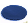 Velo in TNT Orlato Tondo Blu in confezione da 50 veli di diametro 24 cm