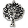 Ciondolo in Zama Albero della vita Stilizzato
